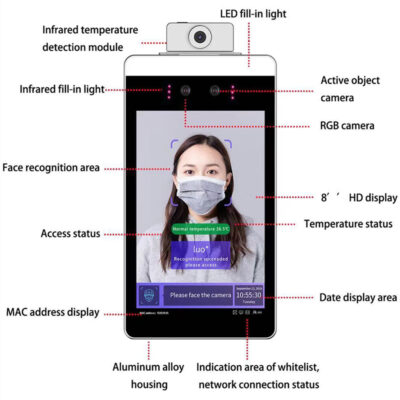 Face Recognition Temperature Scanner 4