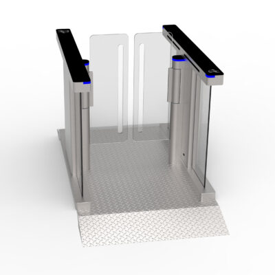 Security Speed Gates Turnstiles For Lobby Me A305 Mairs Europe Platform 2