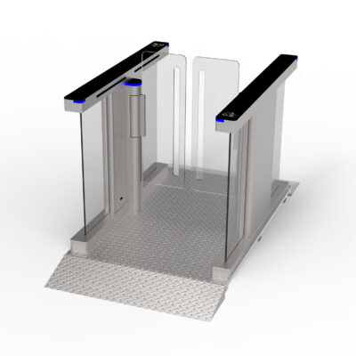 Security Speed Gates Turnstiles For Lobby Me A305 Mairs Europe Platform