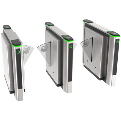 M Series Flap Barrier Security Turnstile Mf100 4